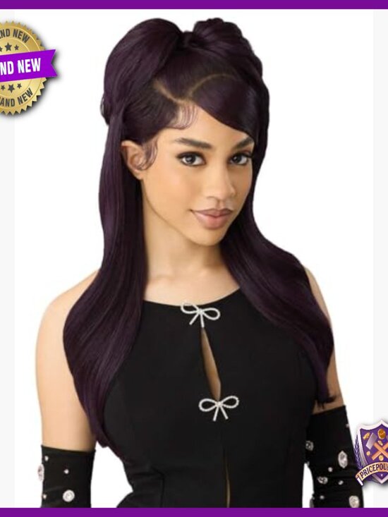 13x6 Lace Front Wig Human Hair Glueless Pre-Plucked Widows Peak main image 3